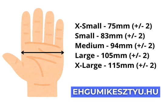 Nitril gumikesztyű (Guarder Industry - 100db)